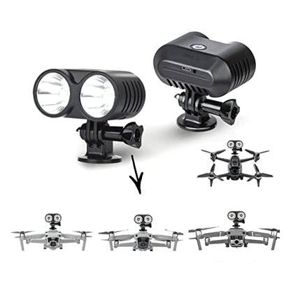 Led Search Lights For Dji Mavic Mini, Mini 2/FPV/ Air 2 & Air 2/ Mini 3 Pro Om 4/ Om 5/ Mavic 2 Pro/Mavic Air 2S/ Mavic 3 GetZget