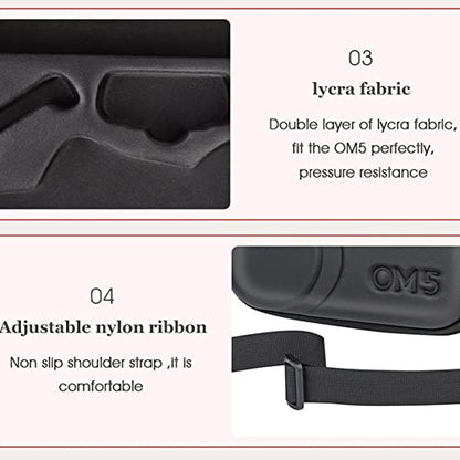 Carrying Case for Om 5 for DJI Om 5 Mobile Gimbal Bag Carrying Gimbal and Accessories GetZget