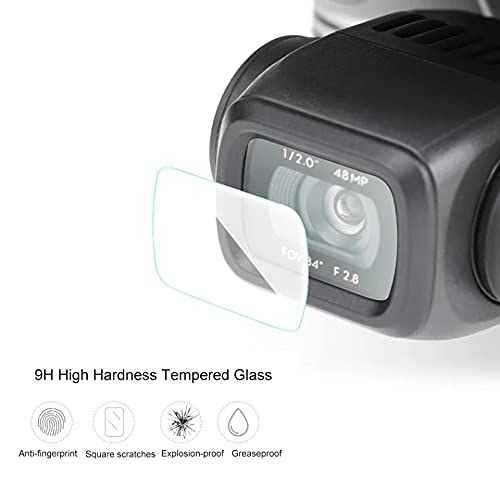 Gimbal Camera Tempered Glass for DJI Mavic Air 2 Drone Anti-Scratch Screen Protector(2 Piece) GetZget