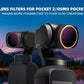 Lens Filters Combo for DJI Osmo Pocket & DJI Osmo Pocket 2 Ndpl 8,16, 32, 64 Filters (4 in1 Set(NDPL)) GetZget