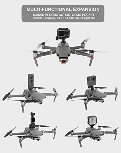 Sunnylife Action Camera Holder Mount for DJI Mavic 2 pro Drone Accessories OSMO Pocket 2/GOPRO /Insta360 ONE X2/OSMO Action GetZget