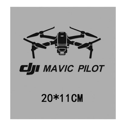 Drone Stickers for Car Glass Or Body DJI Mavic Pilot Waterproof Sticker Accessories