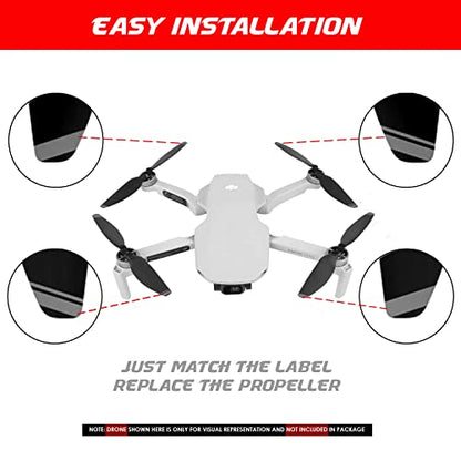 DJI Mavic Mini Propellers, Light-Weight and Low-Noise Props (Full Set) GetZget