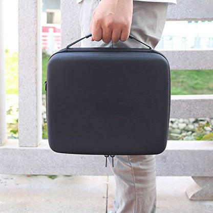 Carrying Case Bag For DJI Mavic Mini Protective PU Soft Case (Combo Bag(Black Foam)) GetZget