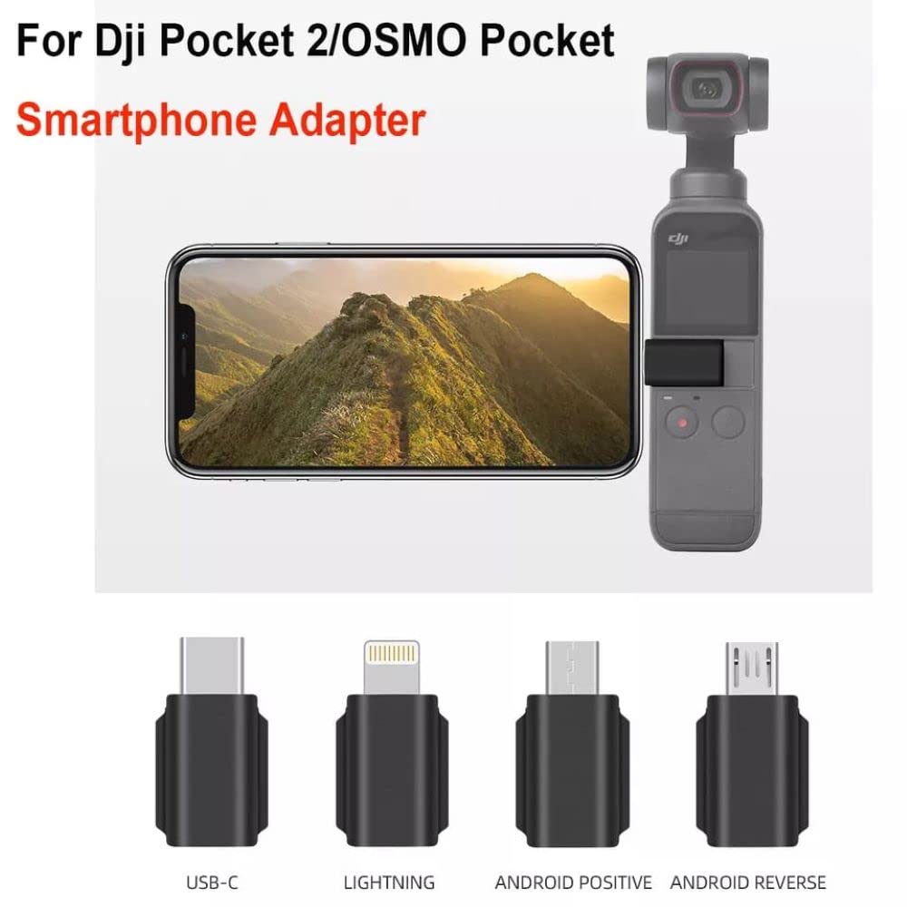 Phone Mount Adapter with Data Connector for DJI Osmo Pocket and Pocket 2 (view 6)