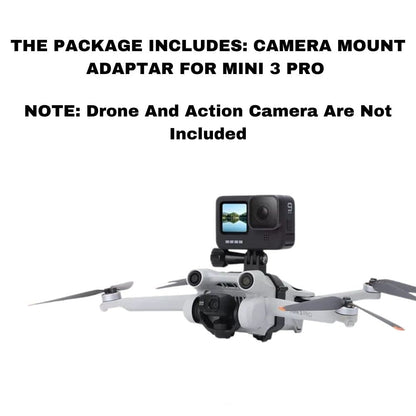 Camera Holder for DJI Mini 3 Pro Gopro/ Insta360/ Action Camera GetZget