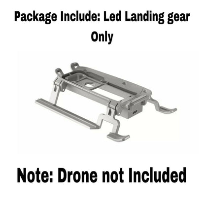 Led Height Extender for DJI Air 2/ Air 2S Night Flying Foldable Landing Gear Legs Dust Protection Best Night Visibility Accessories GetZget