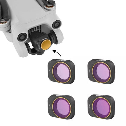 Filters ND 4 in 1 For DJI Mini 3 Pro (ND4+ND8+ND16+ND32) GetZget