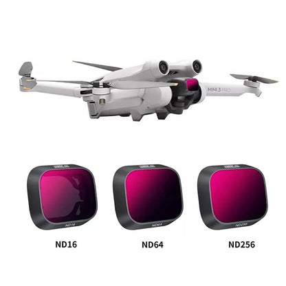 3 in 1 Filter Set For Dji Mini 3 pro (ND 16/64/256) GetZget