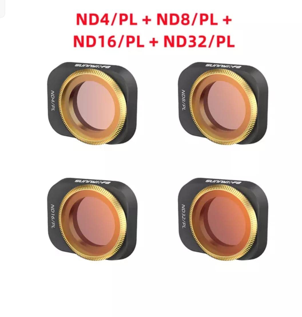 4-in-1 Rotating ND/PL Filter Set for DJI Mini 3 Pro (ND4, ND8, ND16, ND32) (view 2)