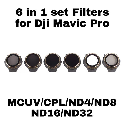 ND Filters For DJI Mavic Pro Drone Accessories 6 in 1 Set