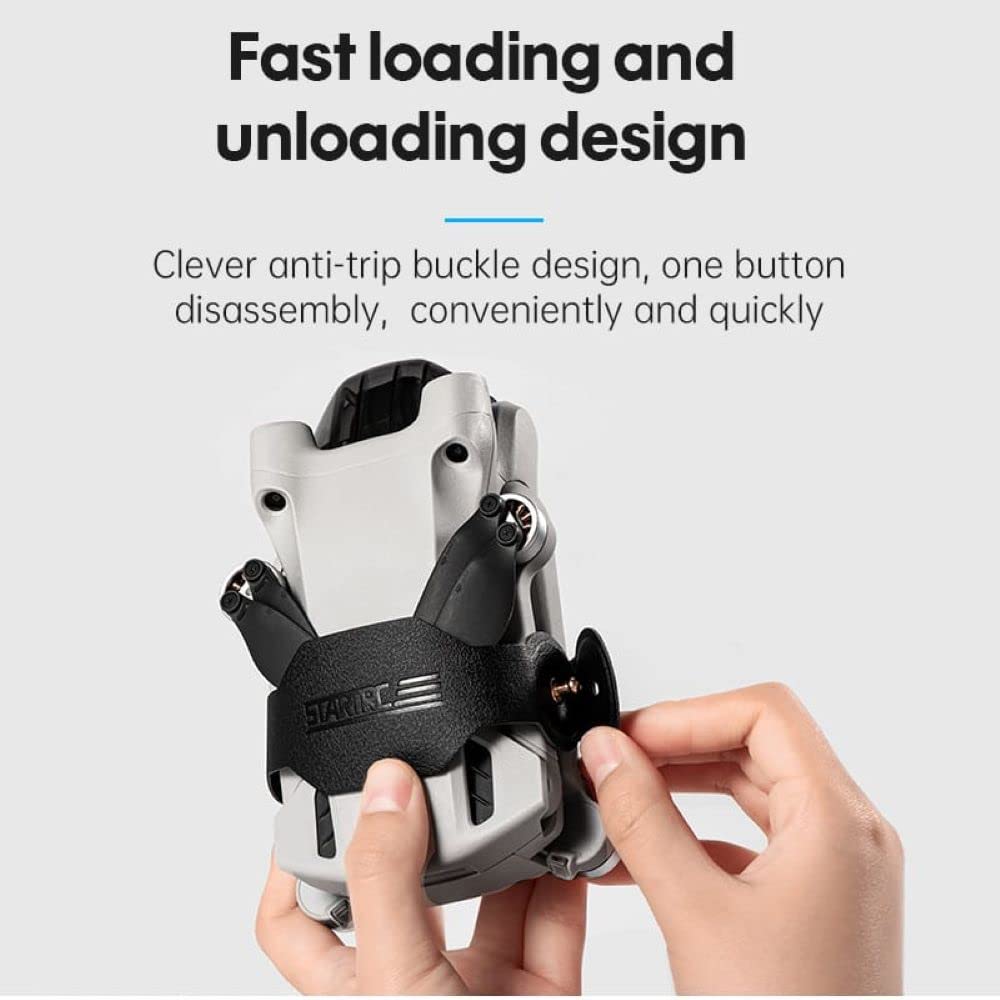 PU Leather Propeller Holder Strap for DJI Mini 3 Pro (view 4)