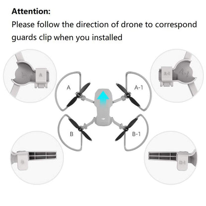 Props Guard For DJI Mavic Mini/Mini 2/ Mini SE Propeller Guard with Height Extender Built-in GetZget