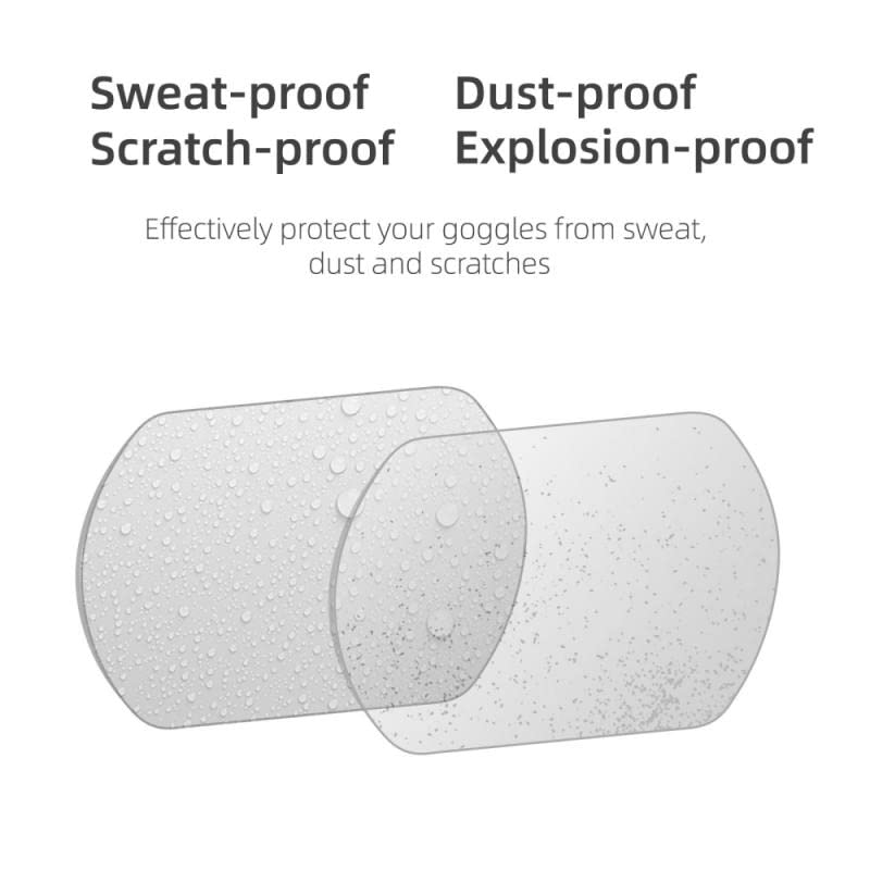 Tempered Glass Scratch Guard for DJI FPV Goggles V2 (view 3)