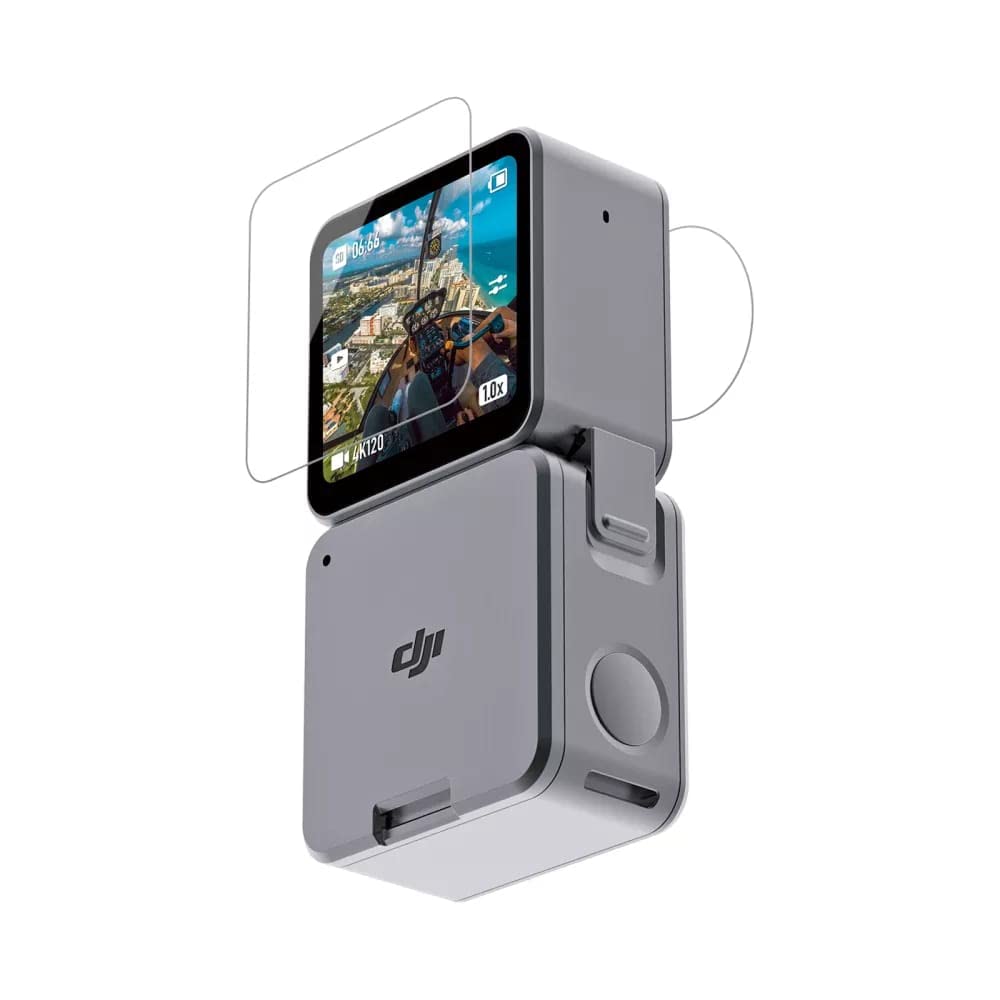 9H Tempered Glass Screen Protector for DJI Action 2 (2.5D, Pack of 2) (view 2)