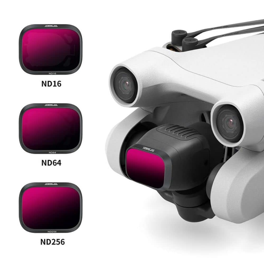 3-in-1 ND Filter Set for DJI Mini 3 Pro (ND16, ND64, ND256) (view 10)