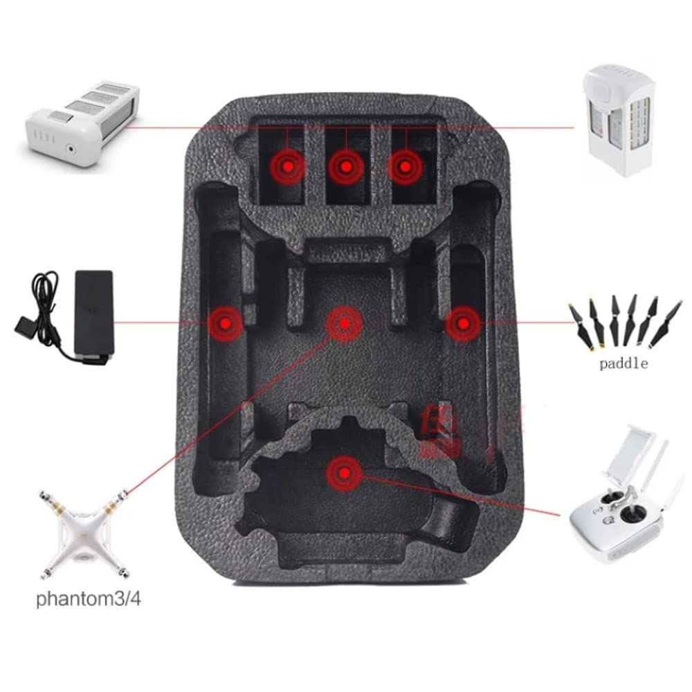 Hard Case Backpack for DJI Phantom 4, 4 Pro, Advanced, V2.0 and Phantom 3 (view 7)