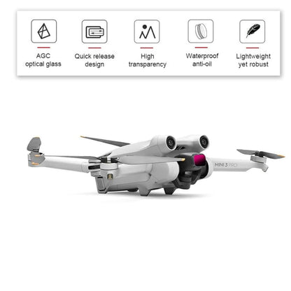 3 in 1 Filter Set For Dji Mini 3 pro (ND 16/64/256) GetZget