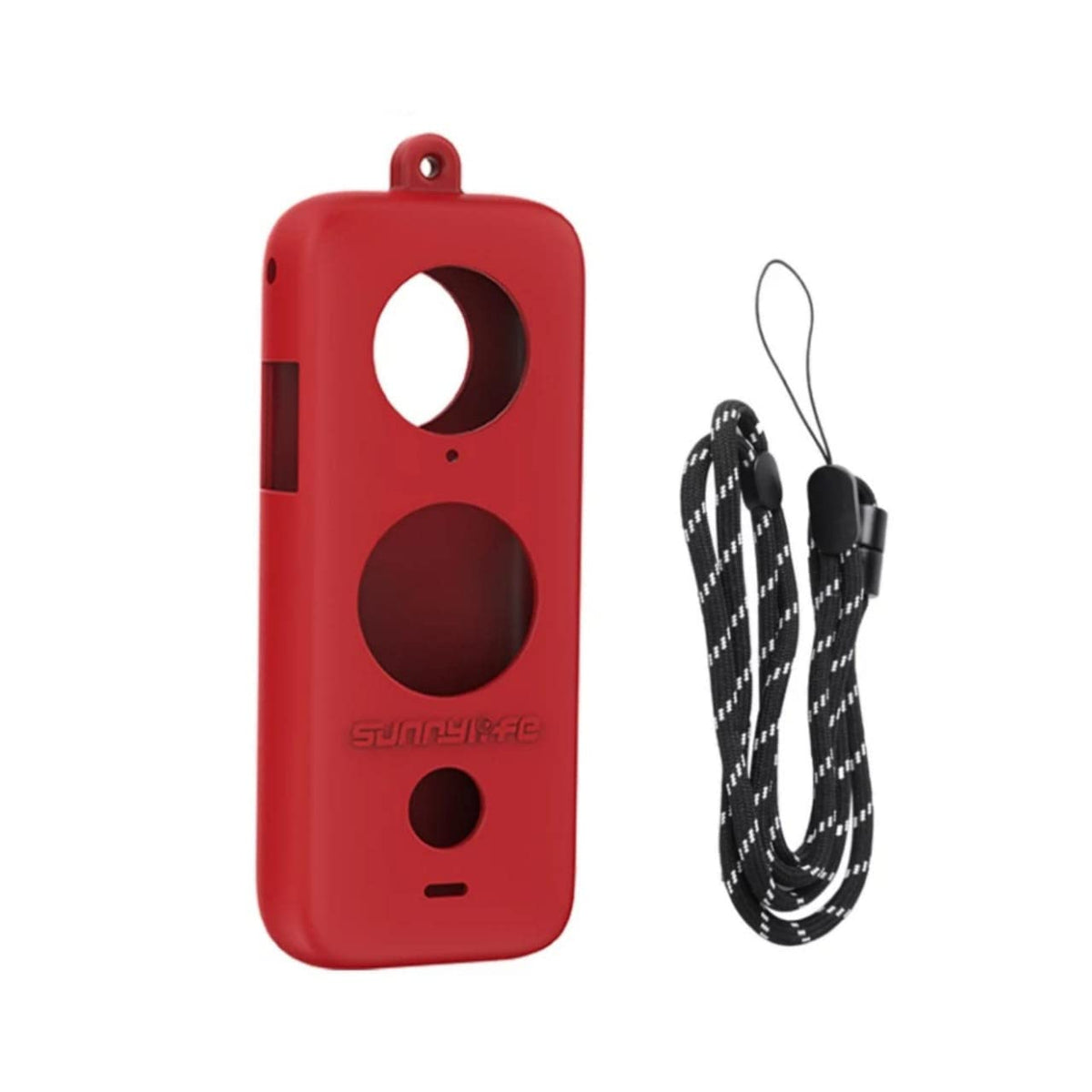 Sunnylife Silicone Body Cover + Lanyard for Insta360 One X2 (Black) (view 2)
