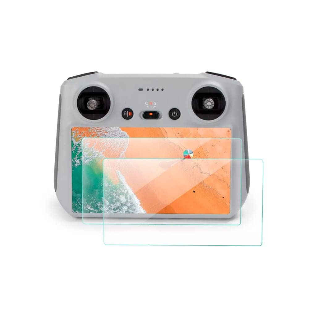 Tempered Glass for DJI Mini 3 Pro/Mavic 3 Classic Smart Remote Controller Screen (Pack Of 2) GetZget