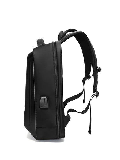 Laptop Bag with inbuilt charger and earphone jack/ Antitheft backpack Hard case GetZget