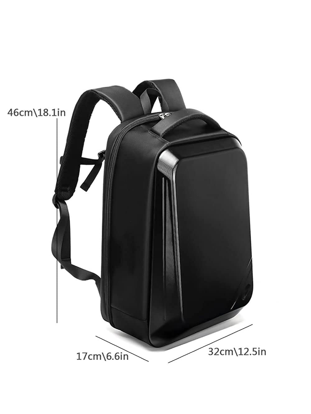Anti-Theft Hard Case Laptop Backpack with Charger and Earphone Jack (view 3)