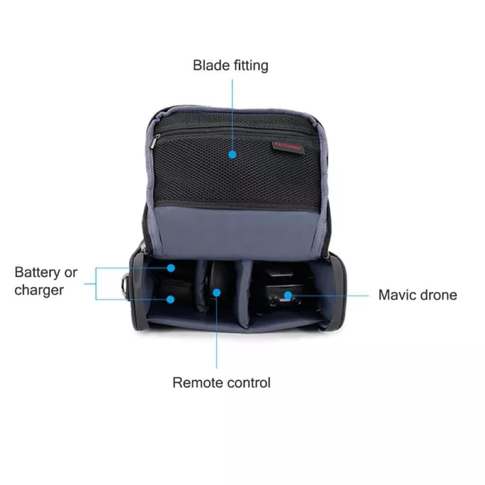 Soft Compact Shoulder Bag for DJI Mavic Air, Mavic Pro, Mavic 2, Mavic Mini (view 4)