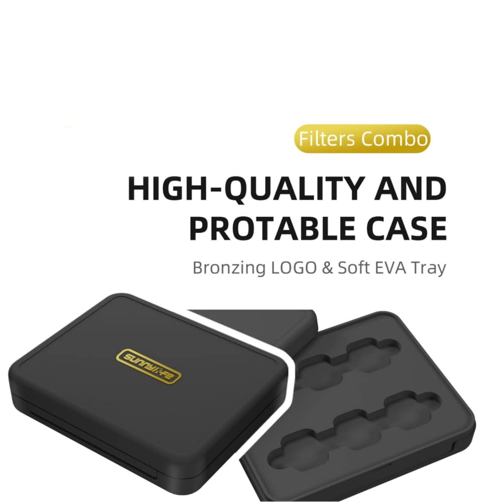 4-in-1 Filter Set for DJI Mini 3 Pro (MCUV, CPL, ND4, ND8) (view 3)