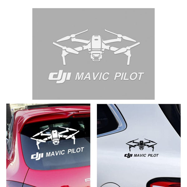 Drone Stickers for Car Glass Or Body DJI Mavic Pilot Waterproof Sticker Accessories