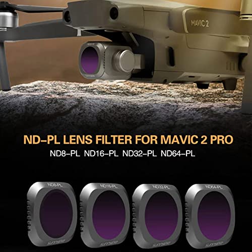 Sunnylife 4-in-1 ND/PL Filter Set for DJI Mavic 2 Pro Drone (view 3)