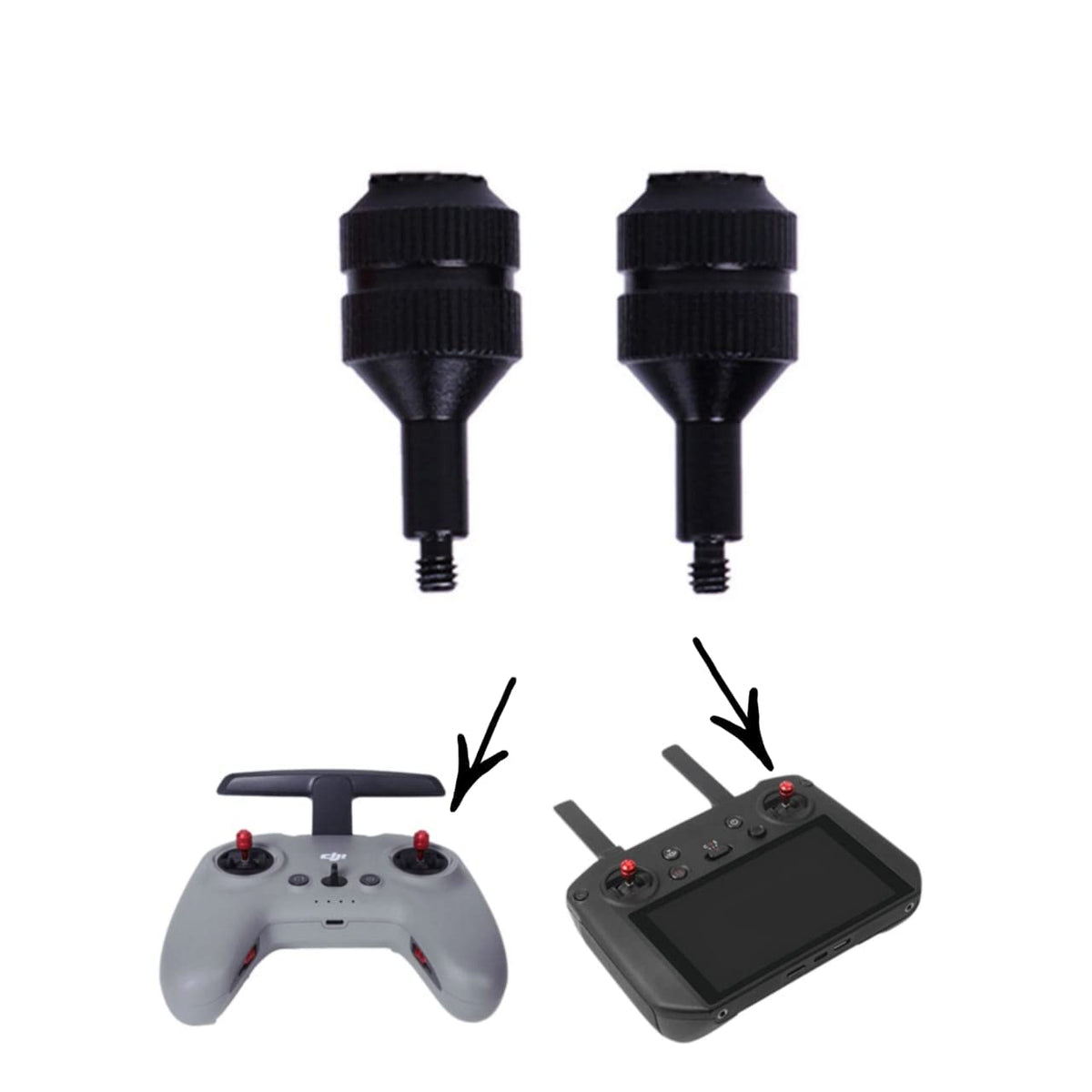 Thumb Rocker Joysticks for DJI FPV, Avata, Avata 2 and RC Pro