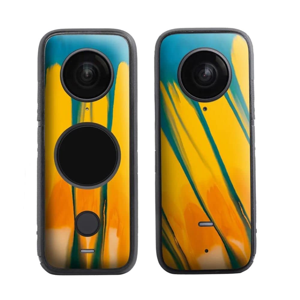 Sunnylife Stickers for insta360 One X2 Decals PVC Skin Combo Set 2 Different Skins in a Pack GetZget