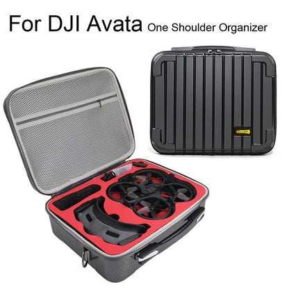 Carrying Case Bag for DJI Avata Semi Hard Suitcase for Drone and aceessories
