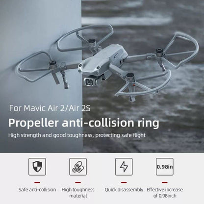 Propeller Guard For DJI Mavic Air 2/ Mavic Air 2S Propeller Guard with inbuilt Height Extender GetZget