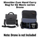 Carrying Case Bag For DJI Mavic Air/ DJI Mavic Pro/ DJI Mavic 2 Pro/ Zoom/ DJI Mavic Mini Protective Soft Compact Carry Case Shoulder Bag GetZget