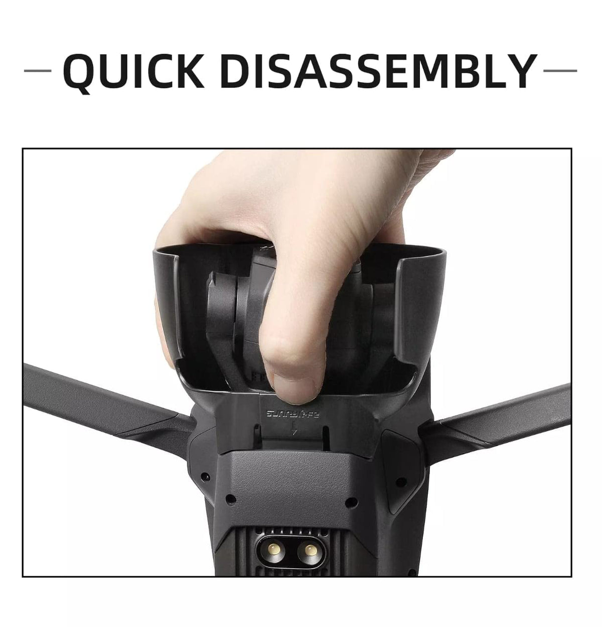 Lens Hood Sunshade for DJI Mavic 3 Gimbal Camera (view 3)