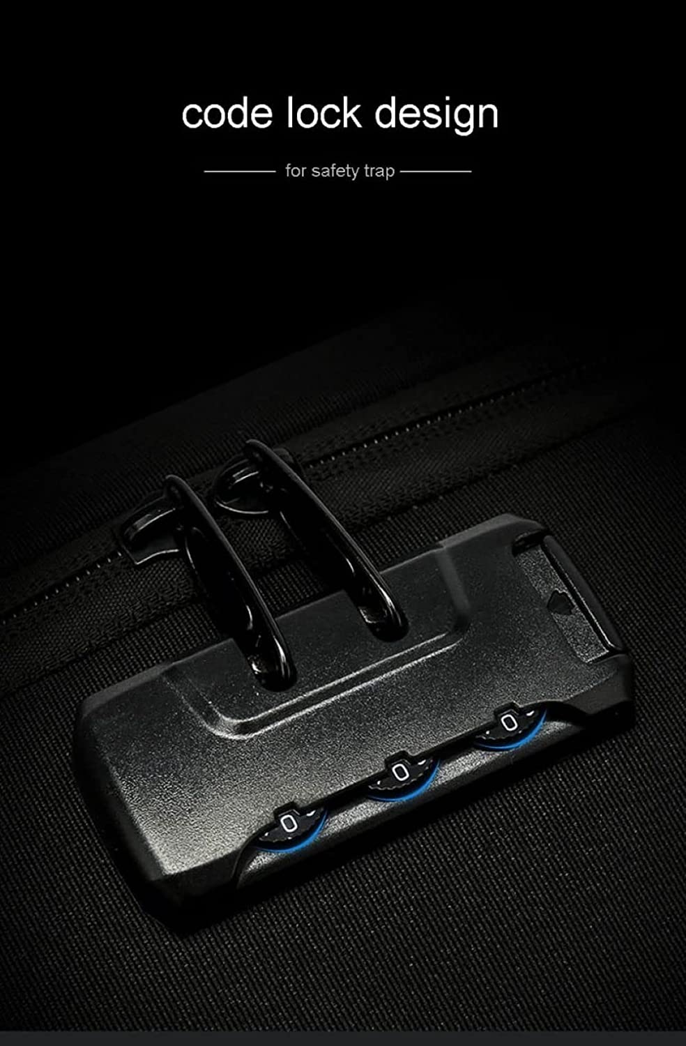 Laptop Backpack with Charging Port and Number Lock (view 5)