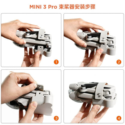 Props Holder for DJI Mini 3 Pro Propeller Strap Props Blades Fixator Protection Accessories GetZget