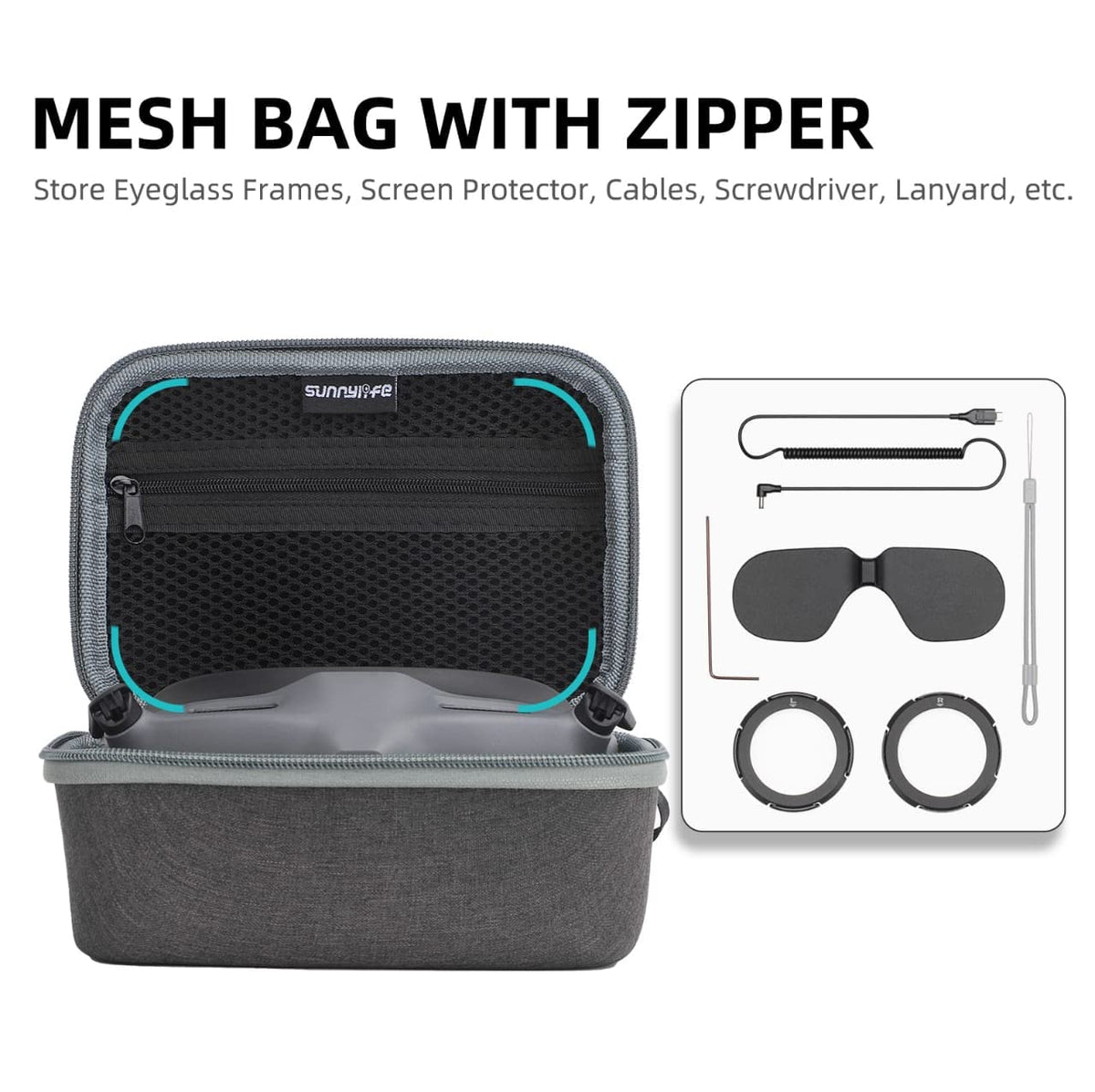 Mini Travel Carrying Bag for DJI Avata / FPV Goggles V2 (view 6)