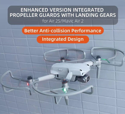 Propeller Guard For DJI Mavic Air 2/ Mavic Air 2S with inbuilt Height Extender (Pattern 1) GetZget