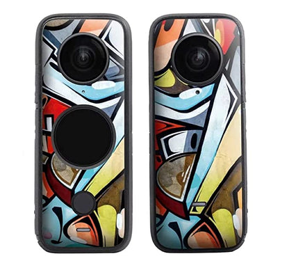  insta360 One X2 Body Skin Stickers 2 Different Skins in a Pack Acceessories