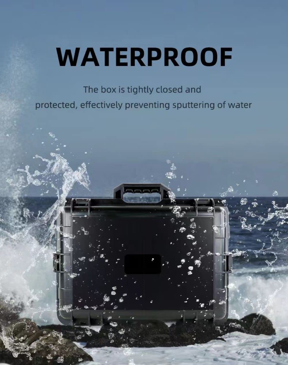 Waterproof Super Hard Shell Carrying Case for DJI Avata (view 5)