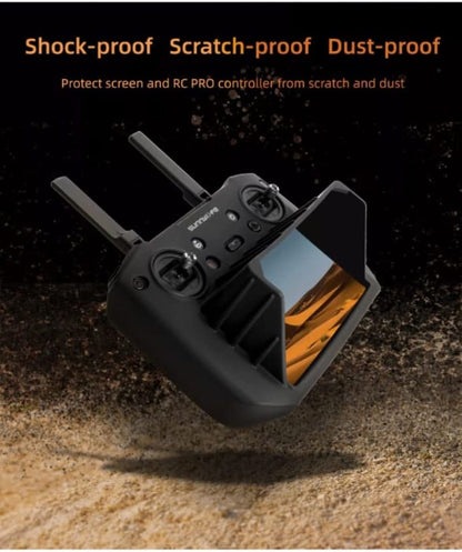 Sunnylife Silicone Cover with Sunshade Hood Compatible with DJI Smart Controller RC pro for DJI Mavic 3 GetZget