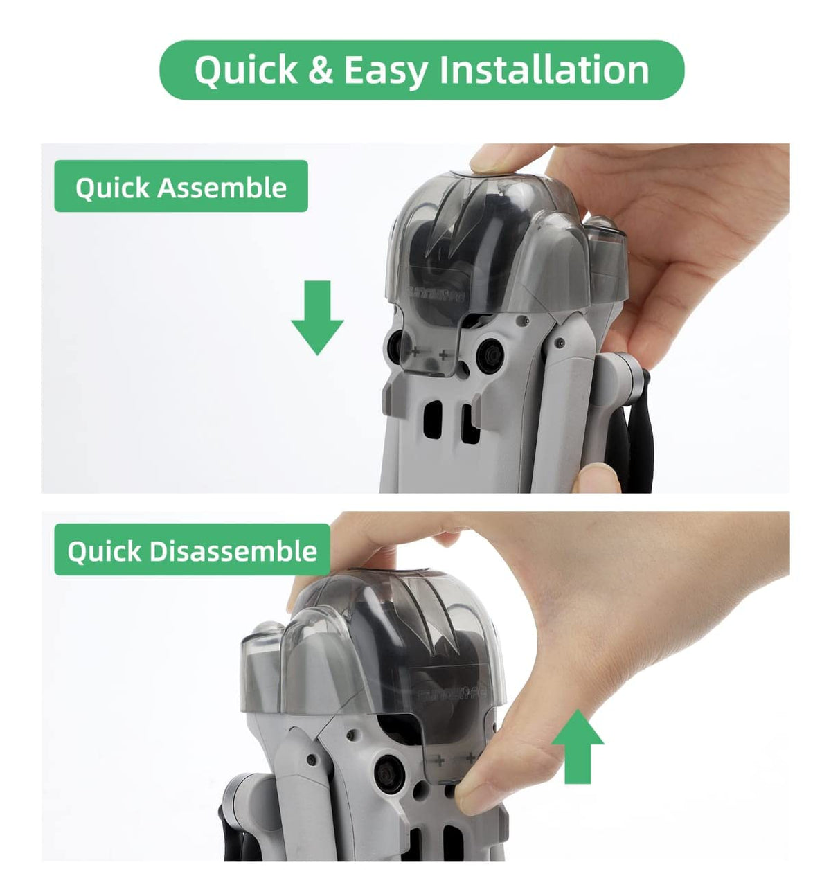 Gimbal Cover Cap for DJI Mini 3 Pro (Frog Style) (view 3)