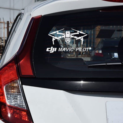 Drone Stickers for Car Glass Or Body DJI Mavic Pilot Waterproof Sticker Accessories GetZget