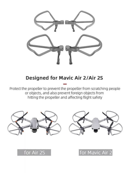 Propeller Guard For DJI Mavic Air 2/ Mavic Air 2S Propeller Guard with inbuilt Height Extender GetZget