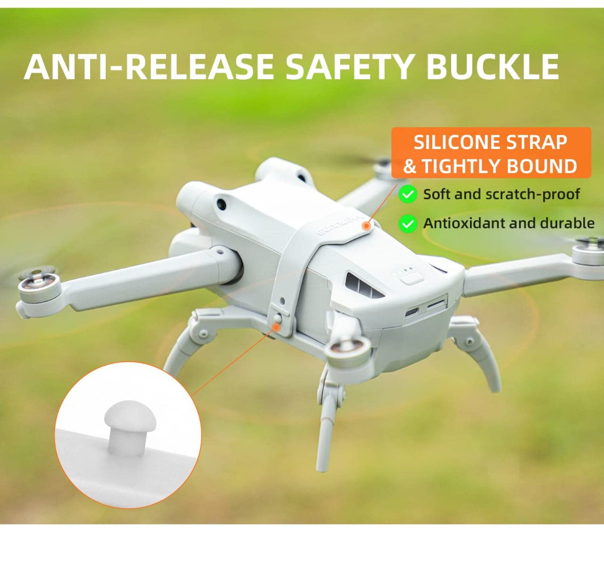 Foldable Spider Landing Gear Legs for DJI Mini 3 Pro (view 4)