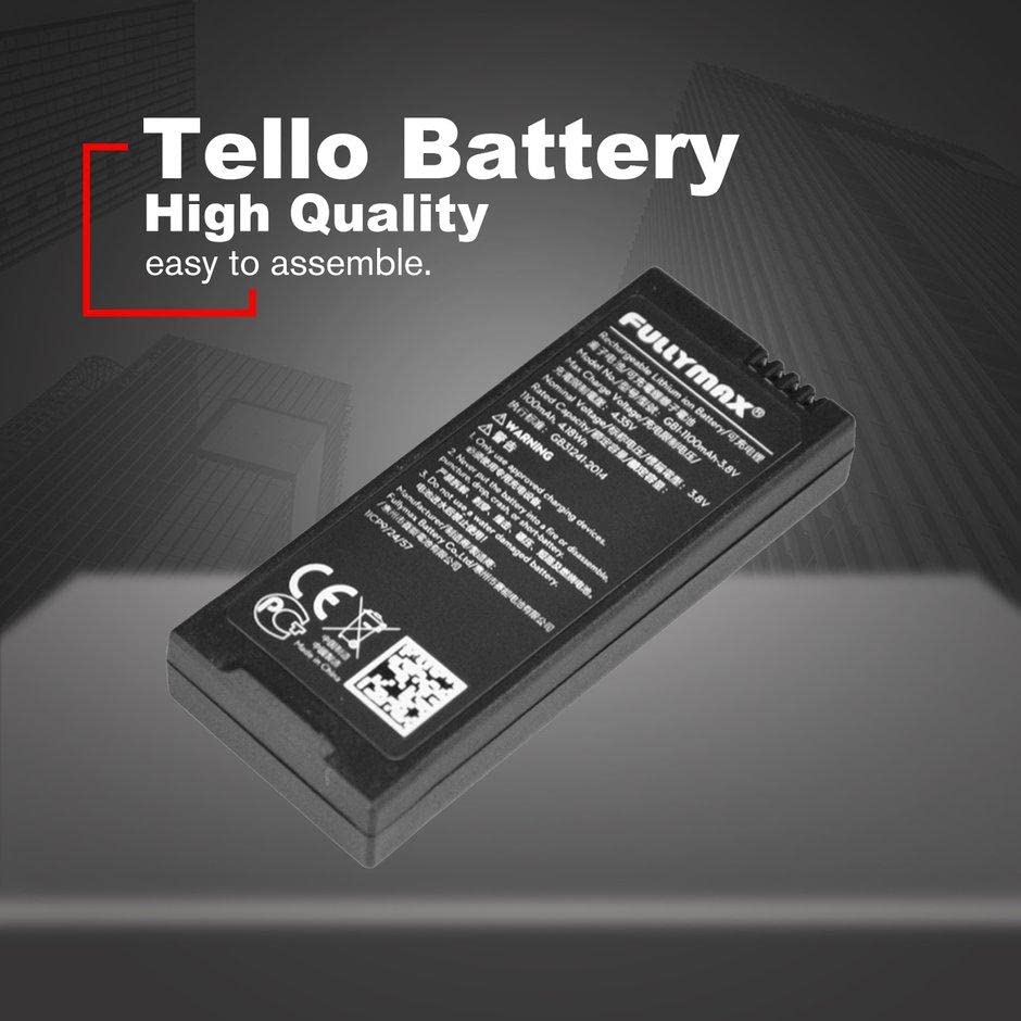 Original DJI Tello Battery Compatible with DJI Tello Drone 1100mAh 3.8v GetZget