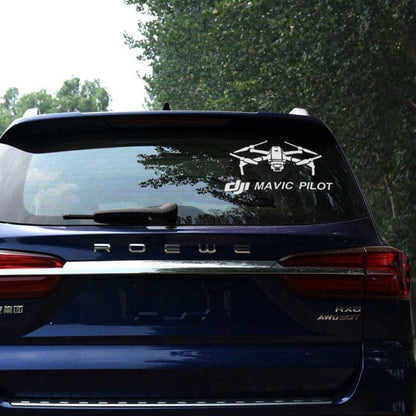 Drone Stickers for Car Glass Or Body DJI Mavic Pilot Waterproof Sticker Accessories GetZget