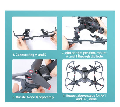 Propeller Guard for DJI FPV Propeller Protective Guard Accessories GetZget